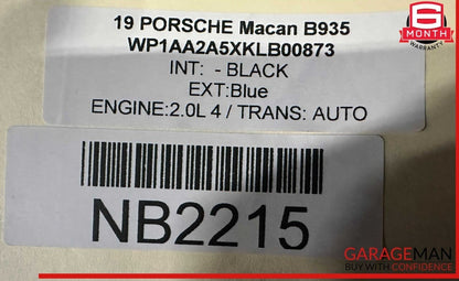 15-23 Porsche Macan Rear Left & Right Tailgate Shock Strut Set of 2 OEM
