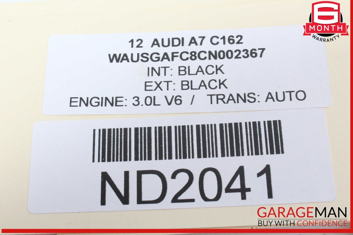 12-17 Audi A7 Front Left Driver Side Spindle Knuckle Wheel Hub 8K0407257 OEM