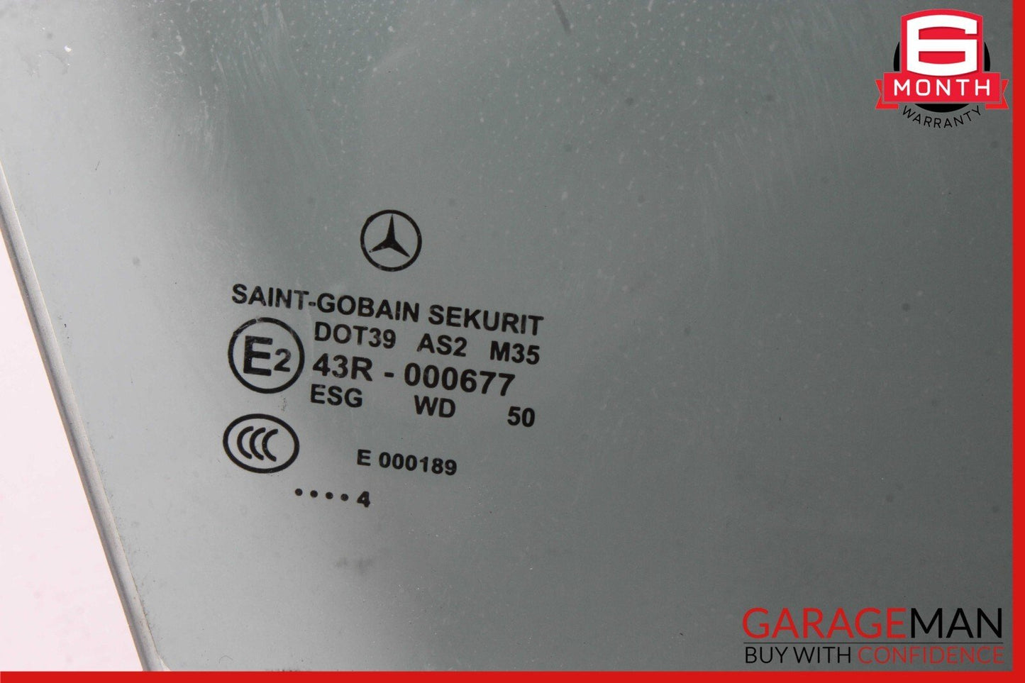 12-18 Mercedes W218 CLS550 CLS500 Front Right Side Door Window Auto Glass OEM