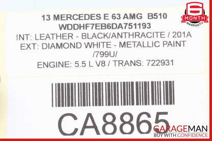 08-20 Mercedes W212 E63 AMG E400 Front Right Side Door Lock Latch Actuator OEM