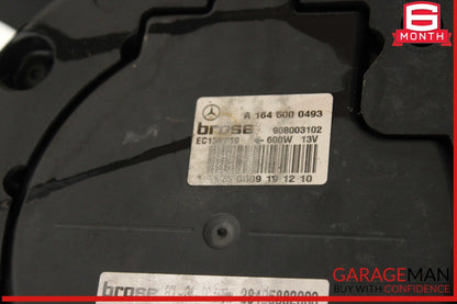 06-13 Mercedes W251 R350 ML350 Engine Cooling Fan Motor Assembly 1645000193 OEM