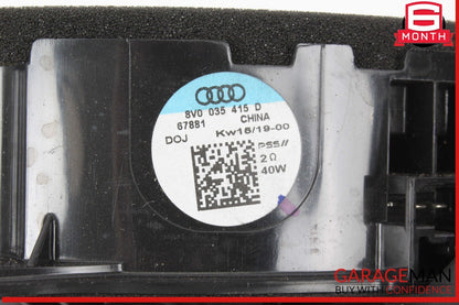 17-20 Audi S3 A3 Front Left and Front Right Side Door Audio Speaker Set of 2 OEM