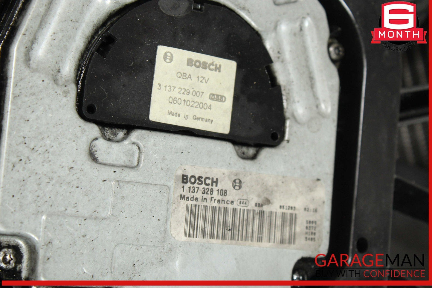 06-09 Mercedes W219 CLS500 Engine Cooling Radiator AC A/C Condenser Fan Assy