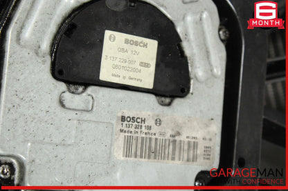 06-09 Mercedes W219 CLS500 Engine Cooling Radiator AC A/C Condenser Fan Assy