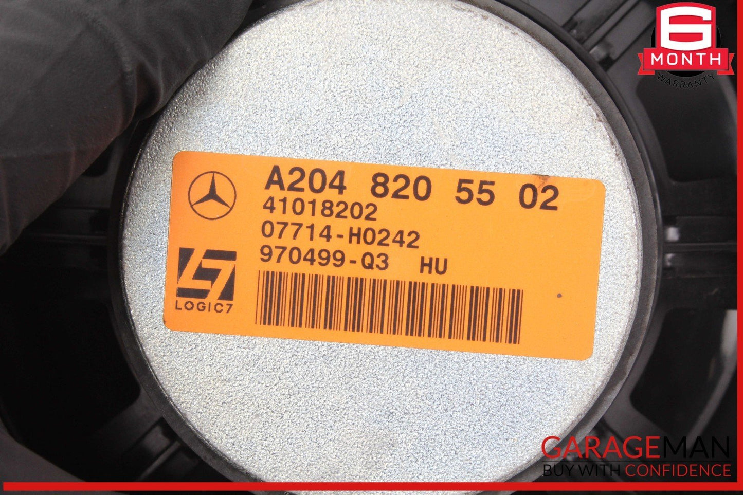 08-18 Mercedes W204 C250 CGI Front Left and Right Side Door Audio Speaker Set