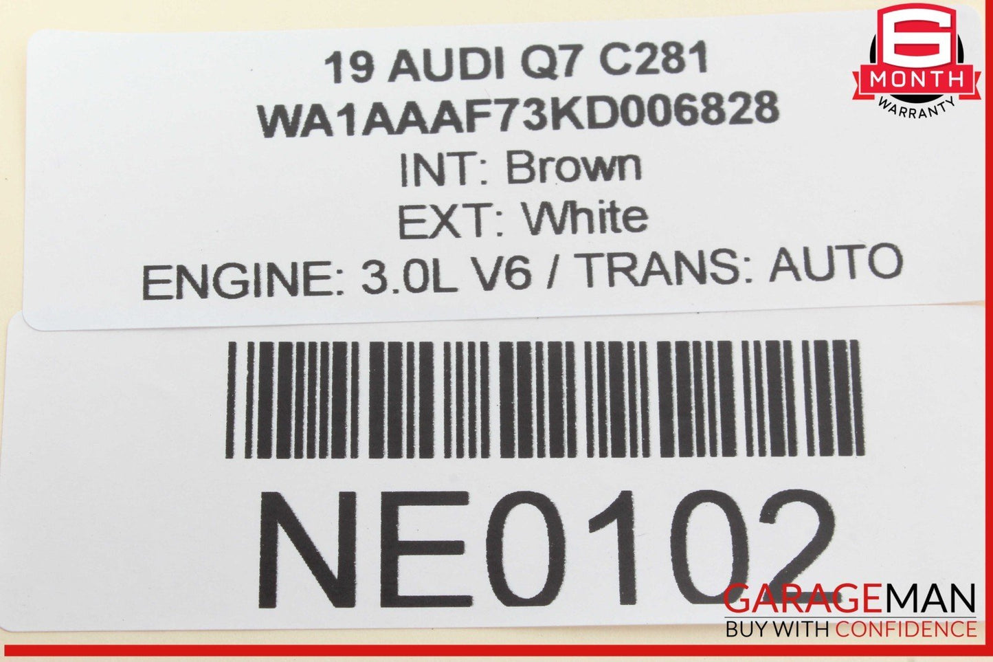 17-19 Audi Q7 Front Dash Trim w/ Head Light Lamp Control Switch 4M0941531AG OEM
