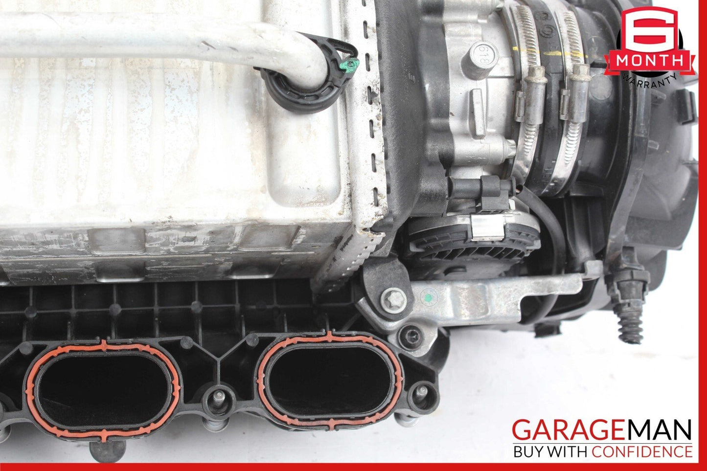 Mercedes X166 GL450 Air Intake Manifold Distributor Engine Intercooler Assembly