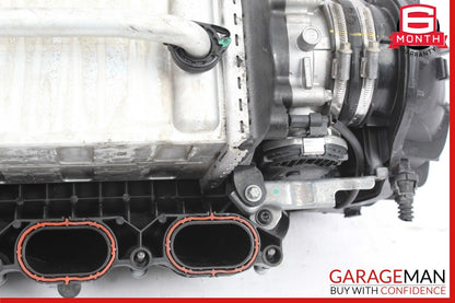Mercedes X166 GL450 Air Intake Manifold Distributor Engine Intercooler Assembly
