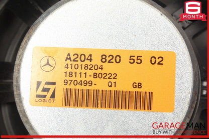 08-18 Mercedes W204 C250 Front Left and Right Side Door Audio Speaker Set OEM