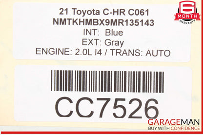 18-22 Toyota C-HR Power Steering Rack & Pinion Assembly OEM
