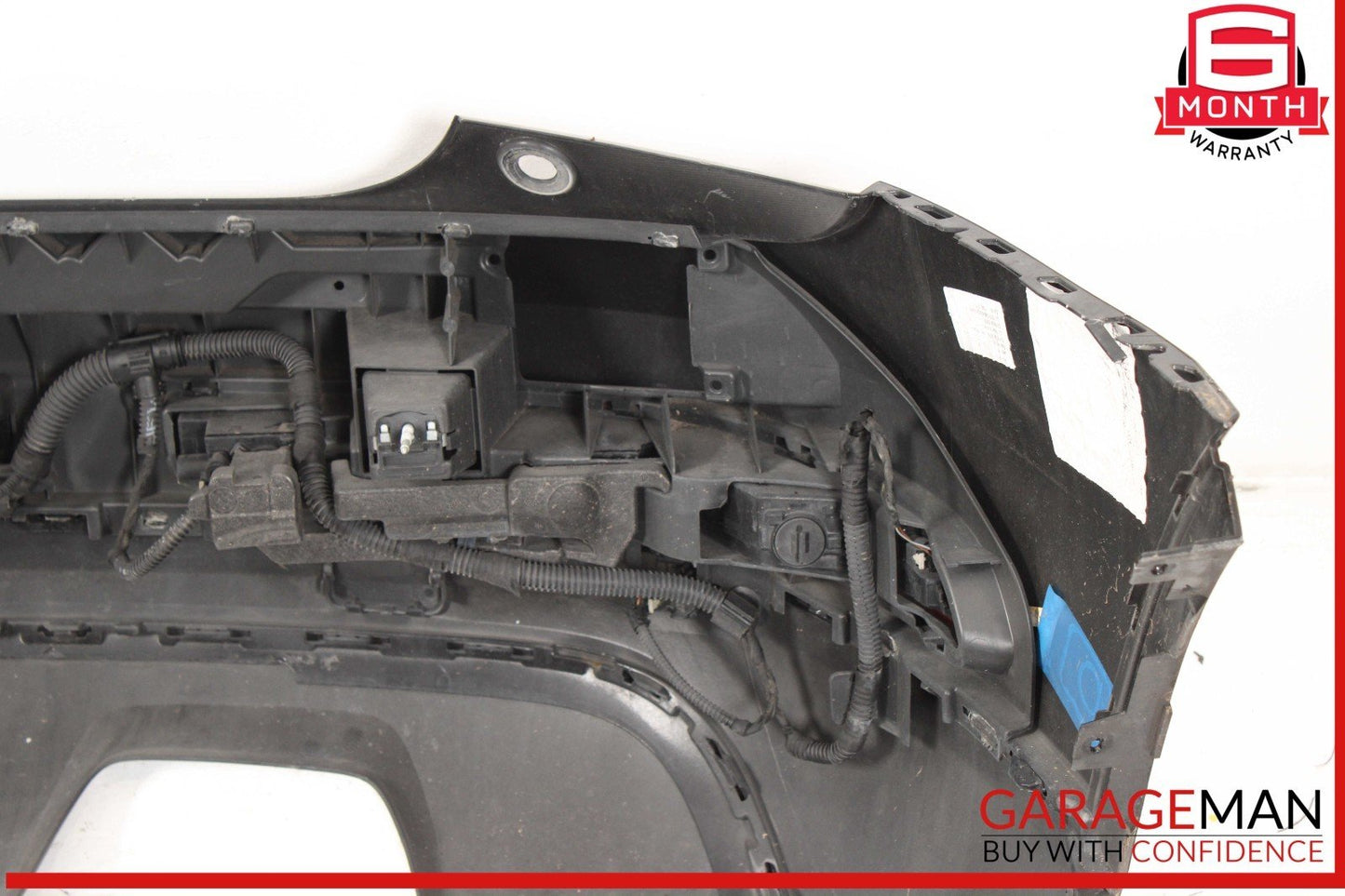 16-18 Audi Q3 Rear Bumper Cover w/ Parking PDC Sensors Black OEM
