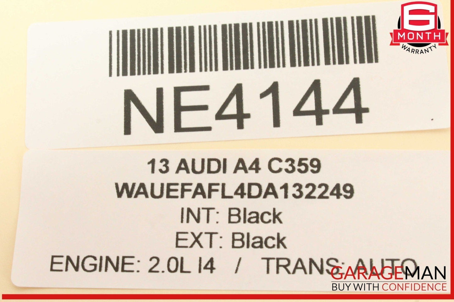 09-16 Audi A4 A6 S4 Rear Right Passenger Side Lower Control Arm 8K0505312J OEM