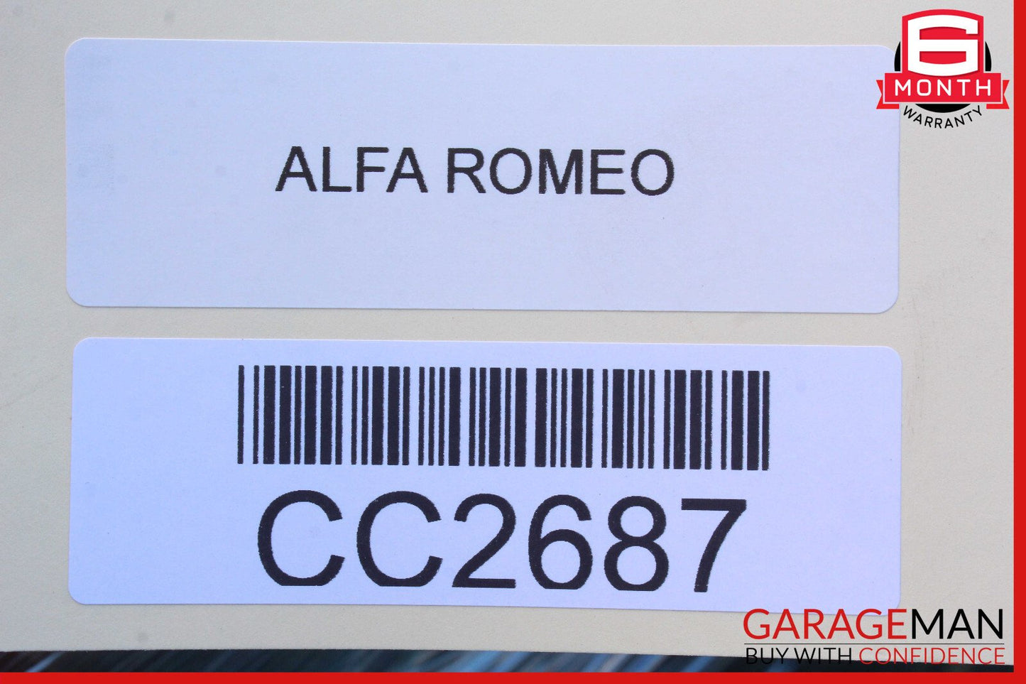 17-22 Alfa Romeo Giulia Front Right Exterior Door OEM