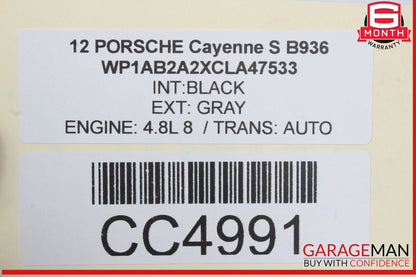 11-18 Porsche Cayenne 958 Hybrid S Front Left Side Door Shell Assembly OEM