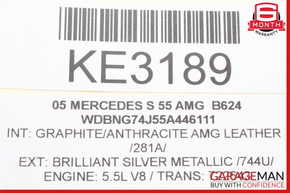 05-12 Mercedes W220 S55 AMG SLK300 ML350 V6 Engine Coolant Motor Water Pump OEM