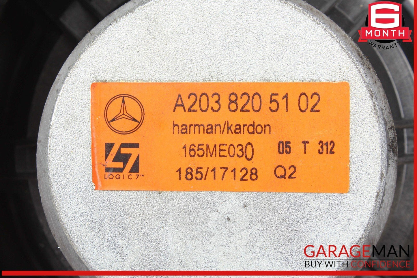 01-09 Mercedes W203 C350 Sport Door Sound Audio Speakers 2038205102 OEM