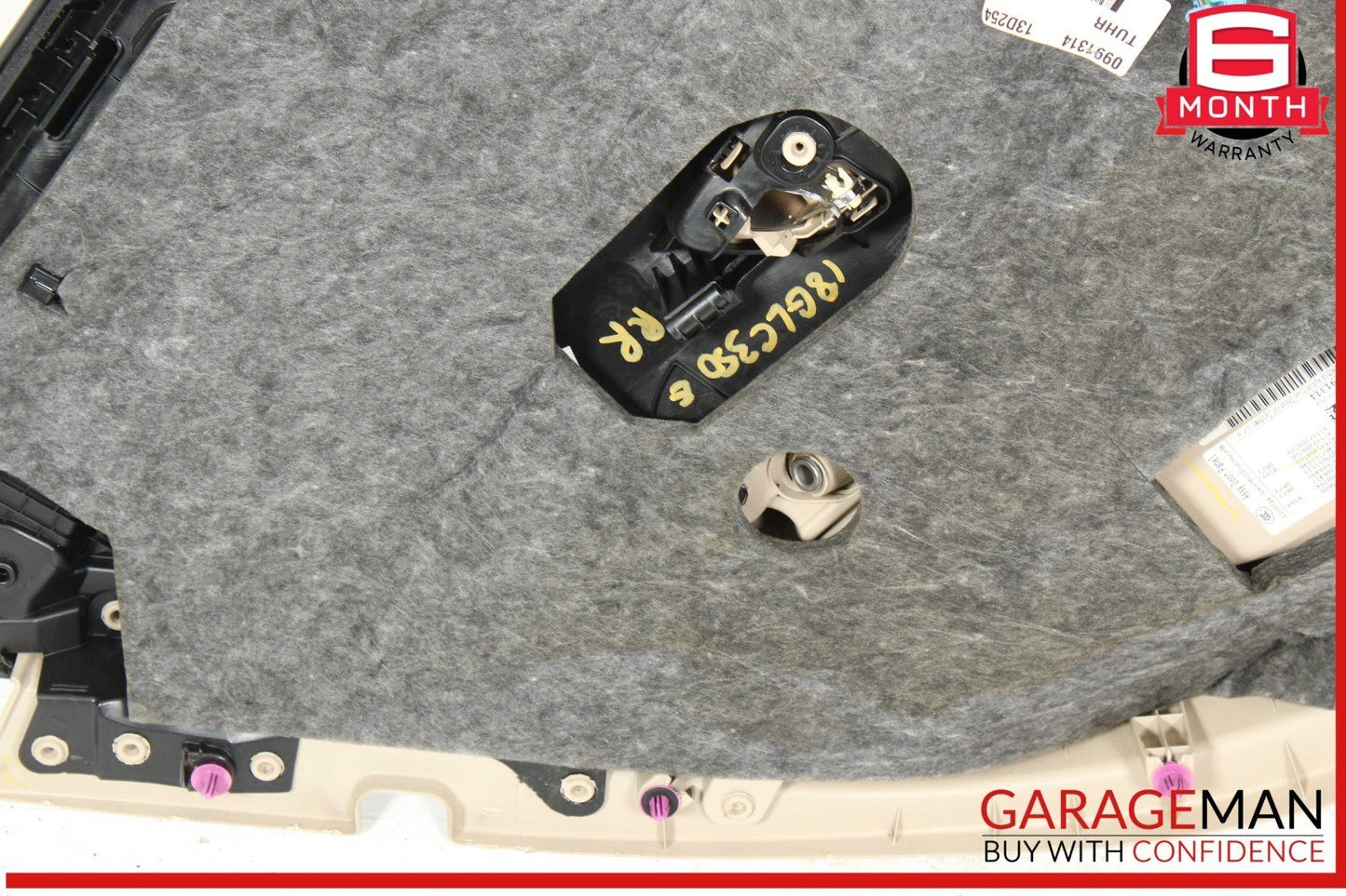 16-23 Mercedes X253 GLC350e GLS300 Rear Right Side Interior Door Trim Panel OEM