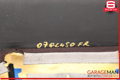 07-12 Mercedes X164 GL450 GL320 Front Right Upper Top Seat Cushion Cover OEM