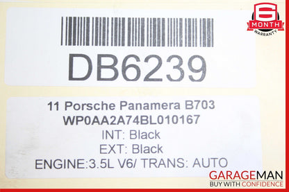 11-13 Porsche Panamera 970 3.6L Rear Right & Left Exhaust Muffler Tip Set of 2