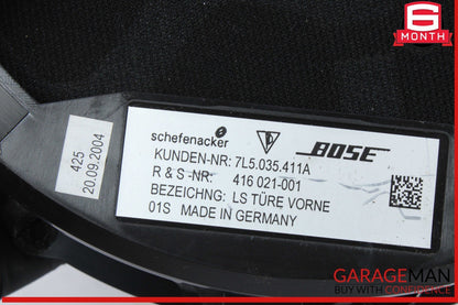 03-10 Porsche Cayenne 955 957 Bose Front Left & Right Door Sound Speakers Set