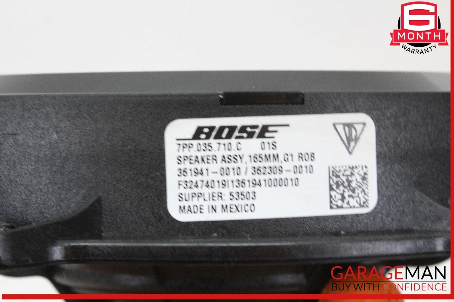 10-18 Porsche Panamera 970 E-Hybrid Rear Left & Right Side Door Sound Speaker