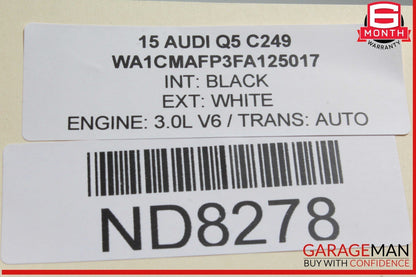 13-17 Audi Q5 Front Suspension Subframe Sub Frame Crossmember OEM
