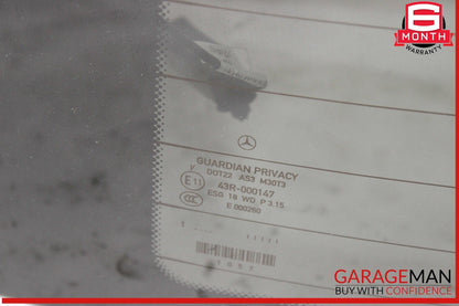 10-15 Mercedes X204 GLK350 Trunk Lid Tailgate Hatch Windshield Window Glass OEM