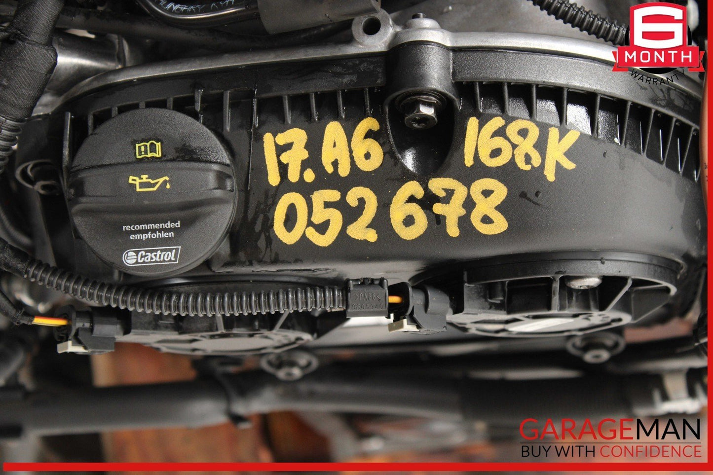 16-18 Audi A6 2.0L Engine Motor Assembly AWD OEM 168k