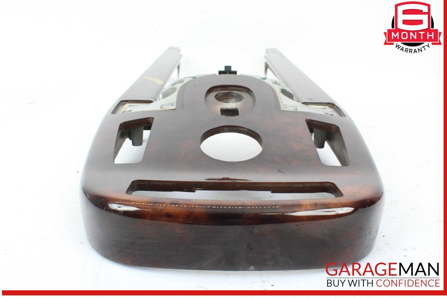 07-09 Mercedes W221 S550 CL600 Center Console Trim Bezel Wood 2216800234 OEM