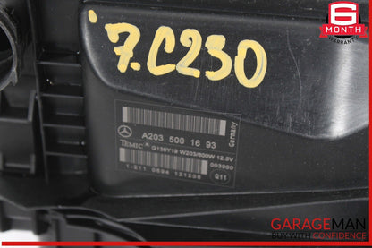 05-09 Mercedes W203 C230 C350 CLK350 Engine Radiator Cooling Fan Motor OEM