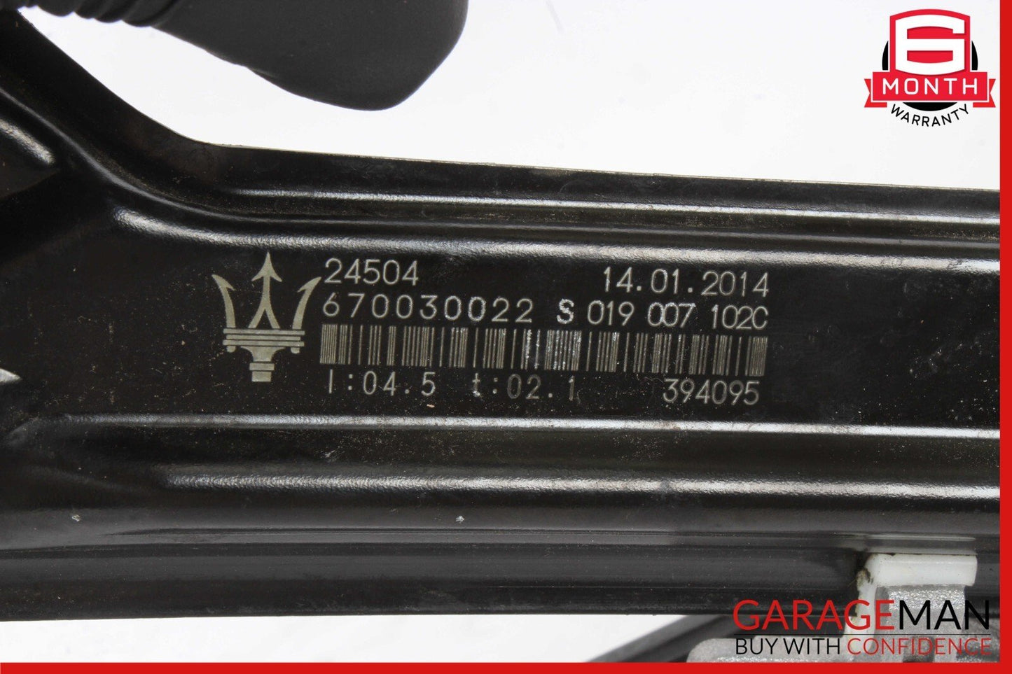 14-17 Maserati Ghibli Rear Right Passenger Side Door Window Regulator Motor OEM