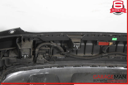 16-18 Audi Q3 Rear Bumper Cover w/ Parking PDC Sensors Silver OEM