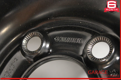 08-14 Mercedes W204 C250 C300 Emergency Spare Tire Donut Wheel Rim 125 90 16"