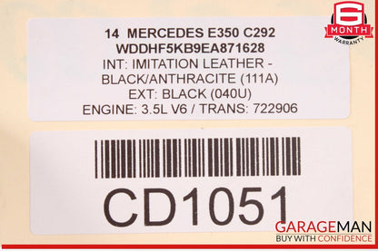 08-16 Mercedes W212 E350 C350 RWD Rear Differential Diff Axle Carrier 2.82 OEM