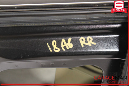 12-18 Audi A6 S6 Rear Right Passenger Side Door Shell Black OEM