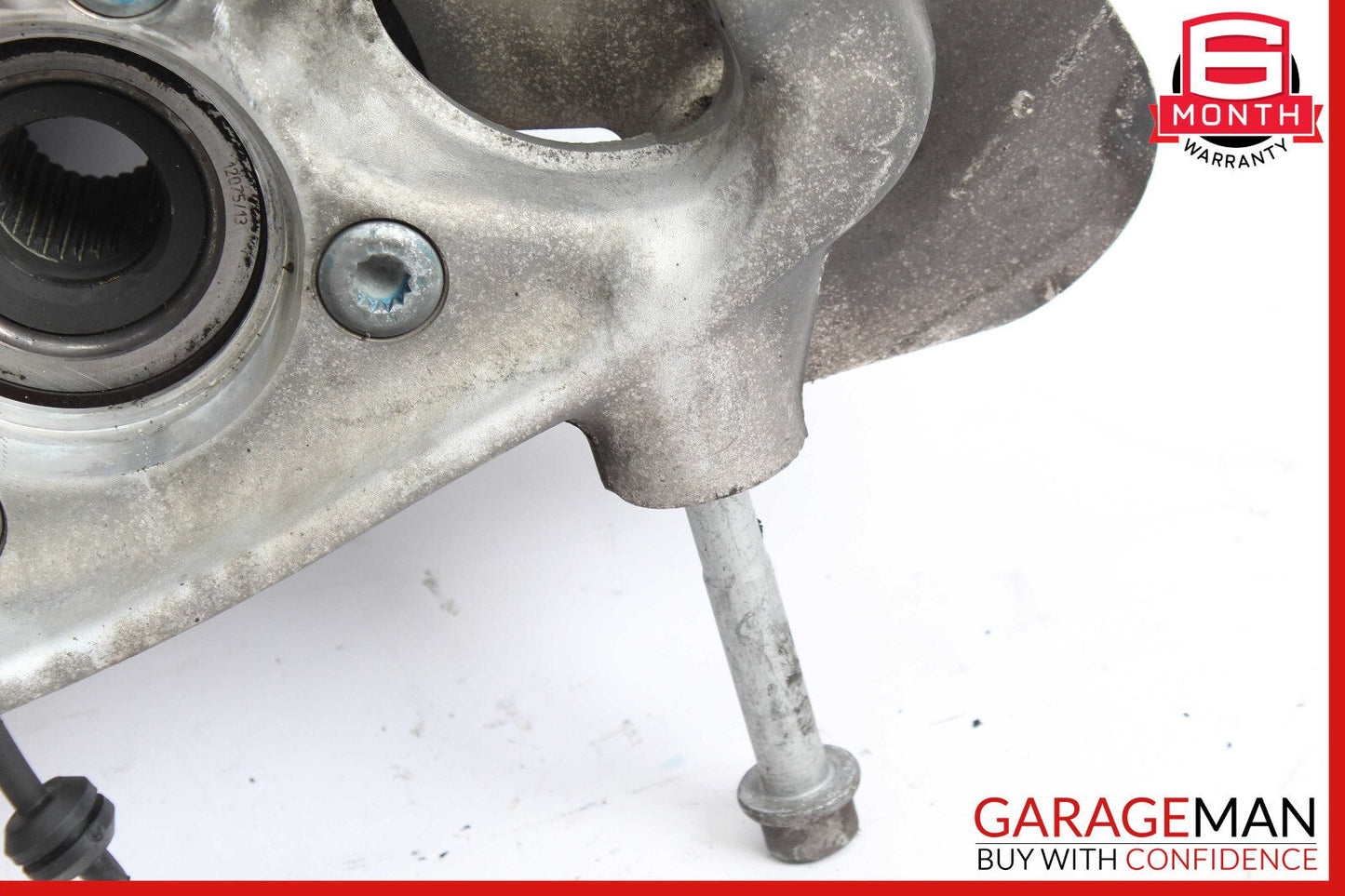 11-18 Porsche Cayenne 958 Front Right Spindle Knuckle Hub Bearing OEM
