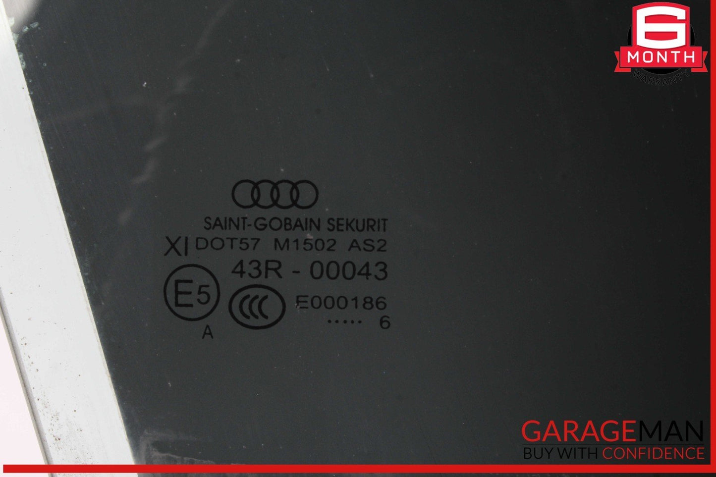 14-17 Audi SQ5 Front Right Passenger Side Door Window Auto Glass OEM