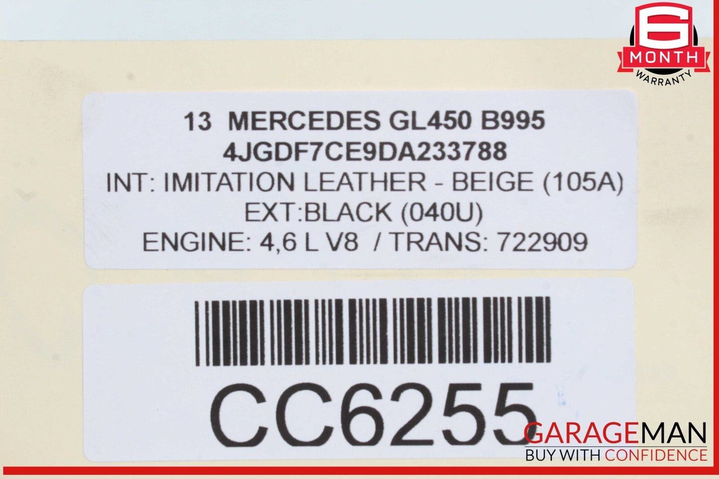 13-16 Mercedes X166 GL450 GL550 Front Hood Bonnet Panel Assembly OEM