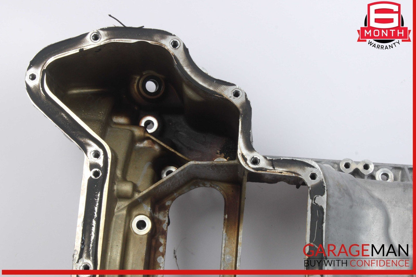 05-11 Mercedes W211 E350 Engine Upper Oil Sump Baffle Pan 2720142102 OEM