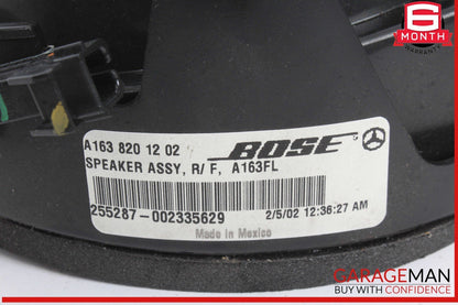 02-05 Mercedes W163 ML320 ML500 Front Right & Left Bose Sound Speaker Set OEM
