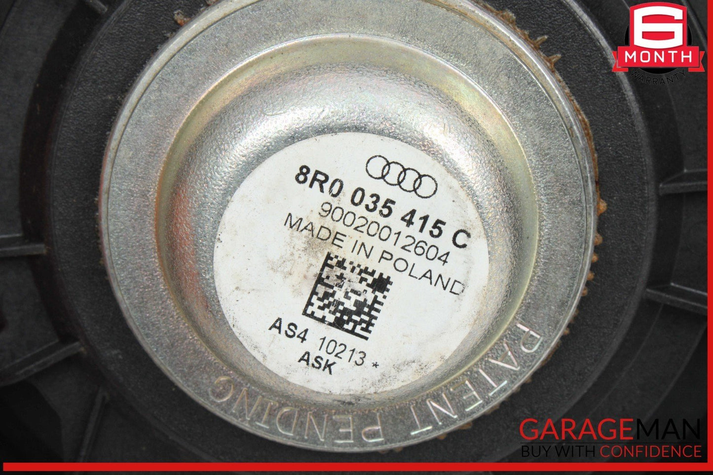 09-17 Audi Q5 SQ5 Front Left & Right Side Door Audio Sound Speaker Set of 2 OEM