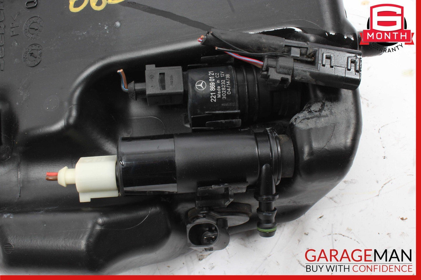 07-14 Mercedes W216 CL550 S550 Headlight Windshield Washer Bottle Tank Assy