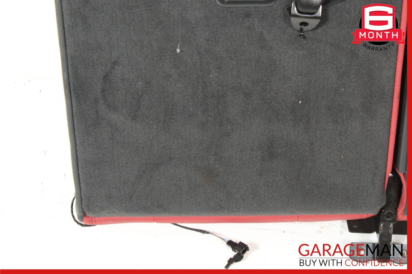 15-24 Porsche Macan 95B Rear Left Top Upper Seat Cushion Assembly Red OEM
