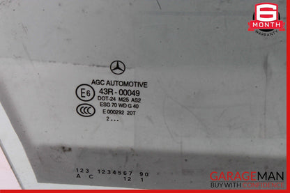 08-15 Mercedes W204 C250 C300 C350 Front Right Side Door Window Auto Glass OEM