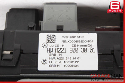 10-13 Mercedes W221 S550 S400 Rear Sam Fuse Box Relay Module Control OEM