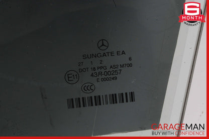 07-13 Mercedes W221 S550 S600 Front Left Driver Side Door Window Auto Glass OEM