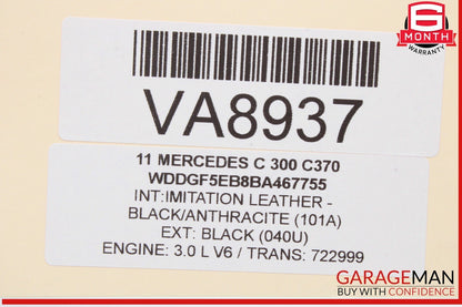 08-14 Mercedes W204 C300 C250 Front Left Side Curved Wishbone Control Arm OEM