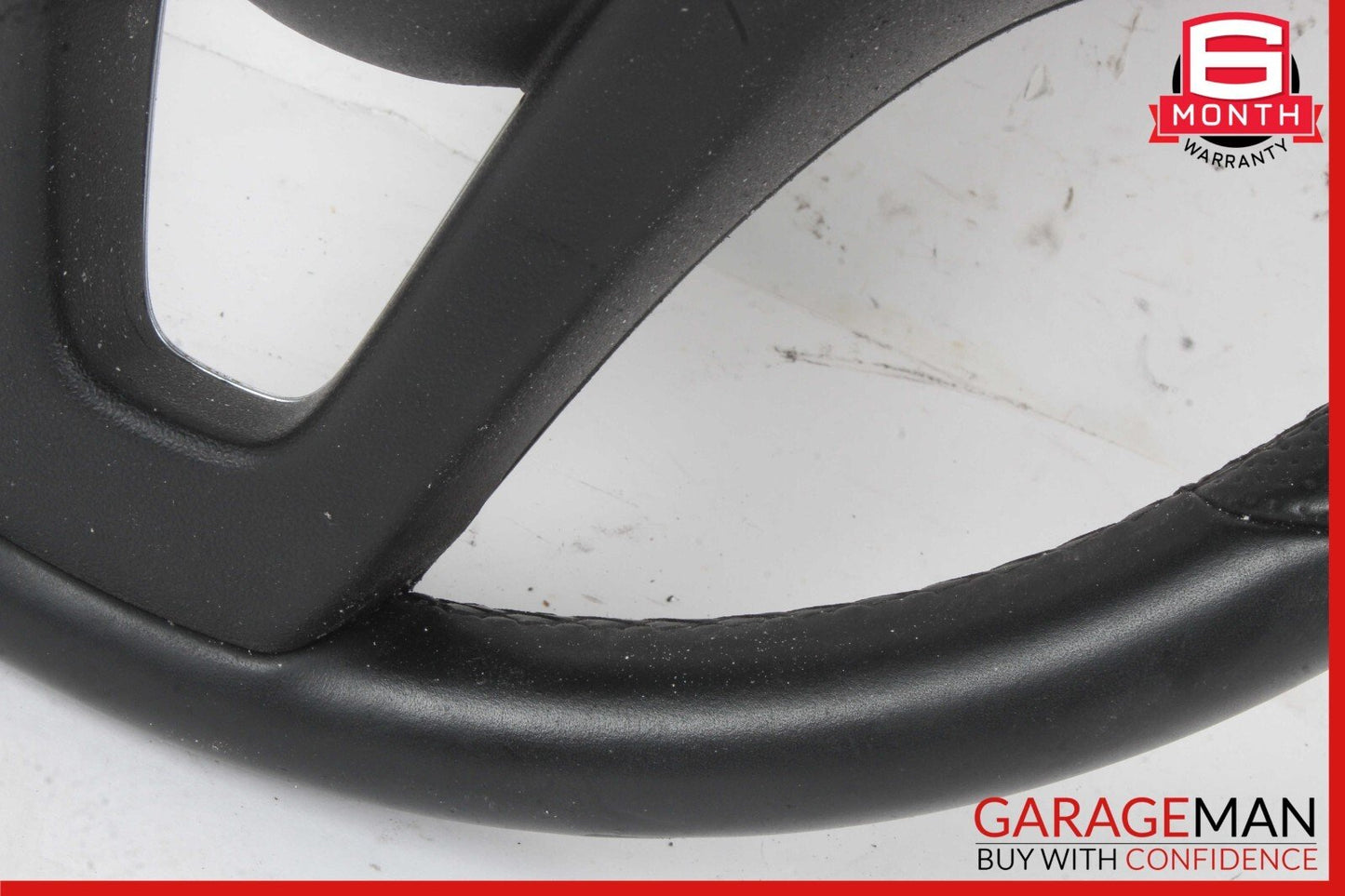 15-18 Mercedes W205 C300 GLC300 Steering Wheel Black w/ Paddle Shifters Assy OEM