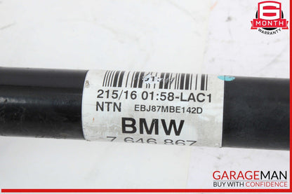 16-19 BMW X1 F48 X2 Rear Left or Rear Right Side CV Axle Shaft 7646867 OEM