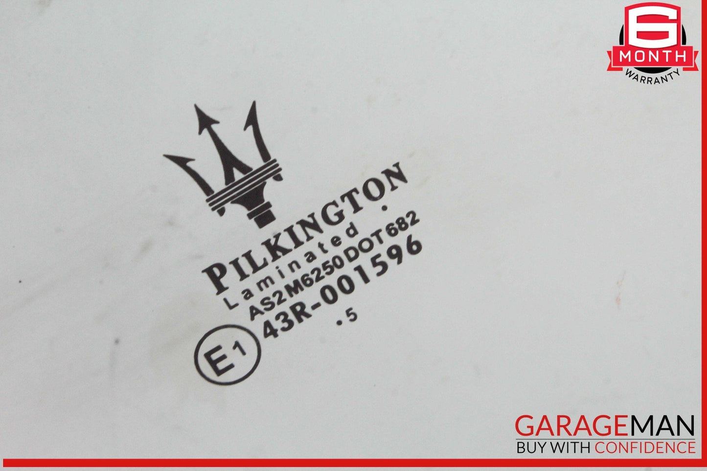 03-13 Maserati Quattroporte M139 Front Right Side Door Window Glass OEM